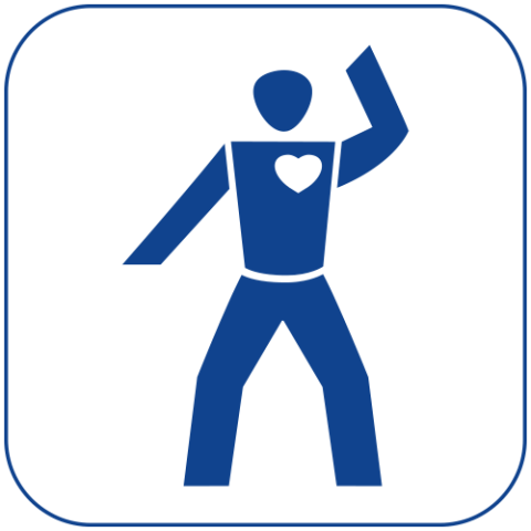 Piktogramm blau 5