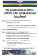 Helfergesucht