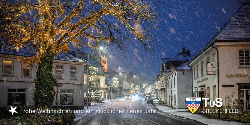 TUS Weihnachtskarte 2025
