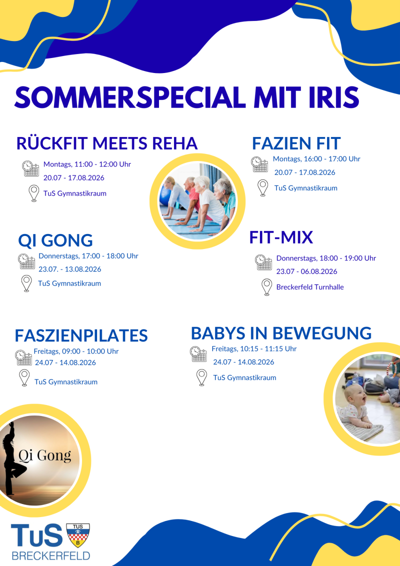 Sommerspecial Iris Homepage