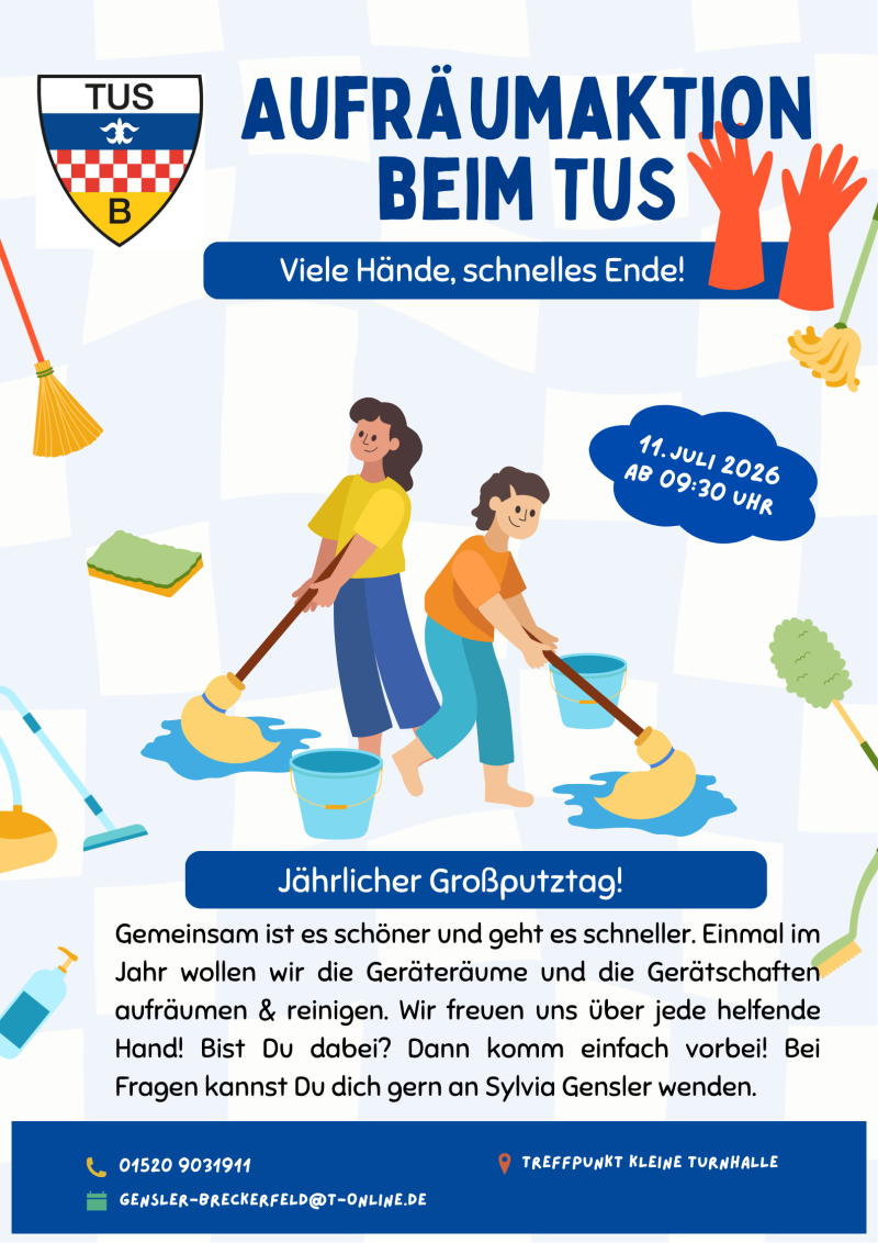 Aufräumaktion Juli 2026