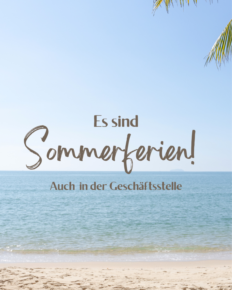 minimalist blue beach Welcome summer (Poster)